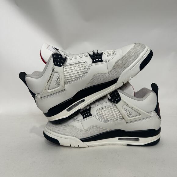 Nike Air Jordan 4 Retro OG FC “Sail Black University Red” main image 7